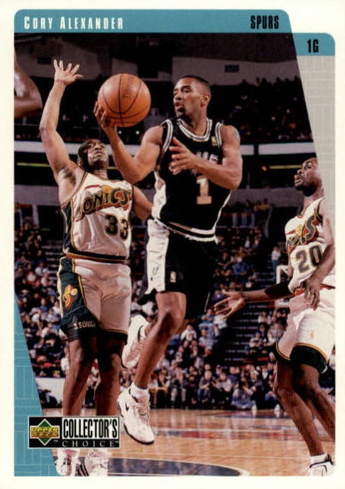 NBA 1997-98 Collector's Choice - No 125 - Corey Alexander