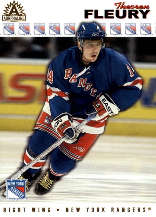 NHL 2001-02 Pacific Adrenaline - No 125 - Theoren Fleury