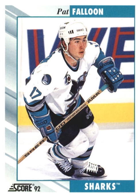 NHL 1992 / 93 Score - No 125 - Pat Falloon