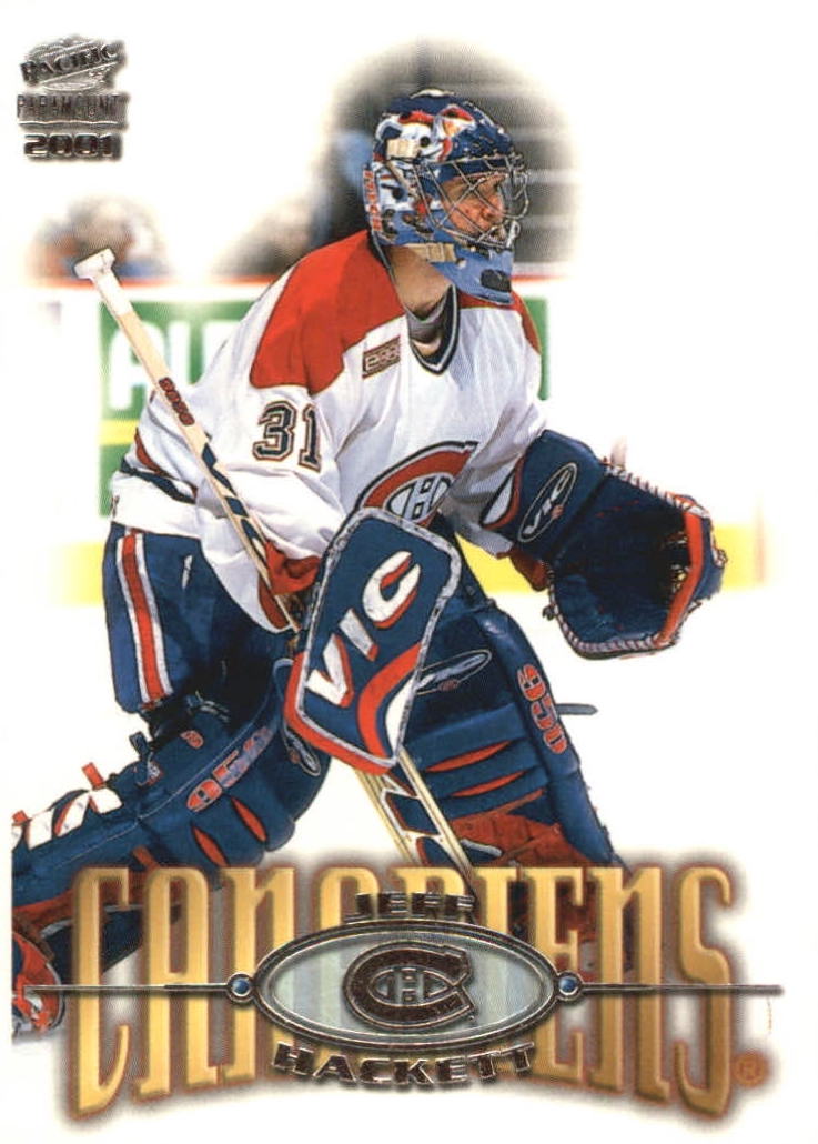 NHL 2000-01 Paramount - No 125 - Jeff Hackett