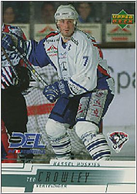 DEL 2000 / 01 Upper Deck - No 116 - Ted Crowley