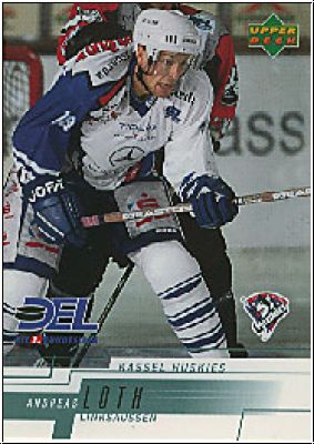 DEL 2000 / 01 Upper Deck - No 120 - Andreas Loth