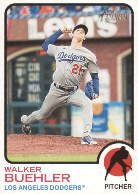 MLB 2022 Topps Heritage - No 127 - Walker Buehler