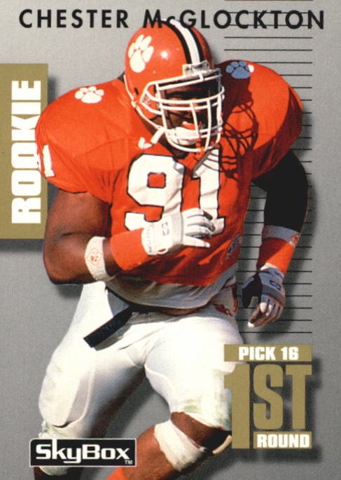 NFL 1992 SkyBox Prime Time - No 127 - Chester McGlockton