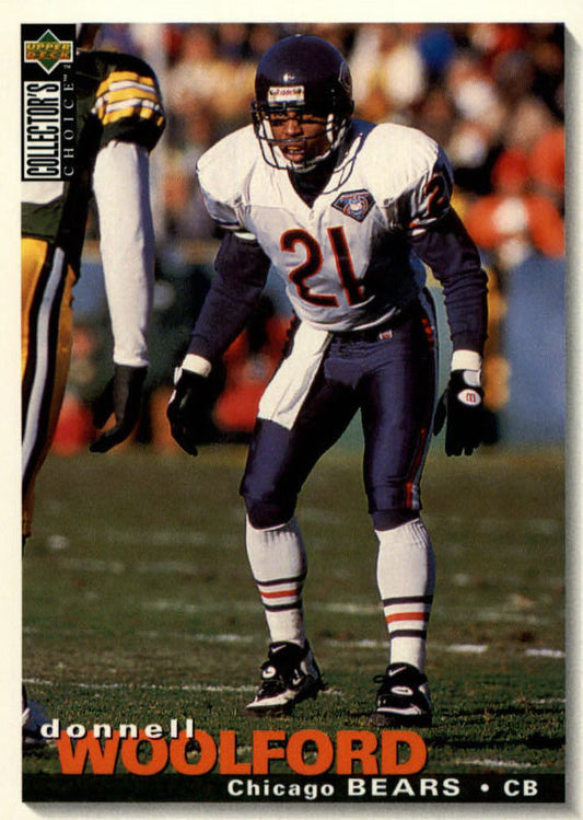 NFL 1995 Collector's Choice - No 127 - Donnell Woolford