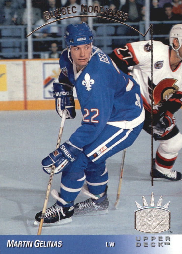 NHL 1993/94 Upper Deck SP Inserts - No 127 - Martin Gelinas