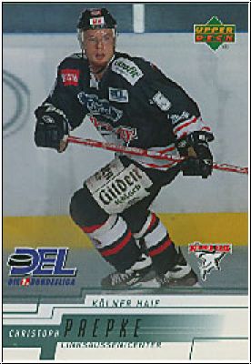 DEL 2000/01 Upper Deck - No 131 - Christoph Paepke