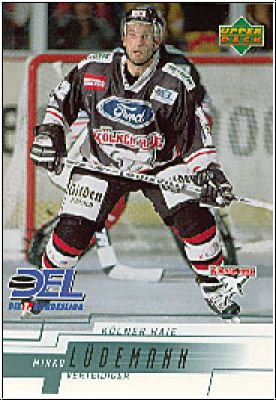 DEL 2000/01 Upper Deck - No 132 - Mirko Lüdemann