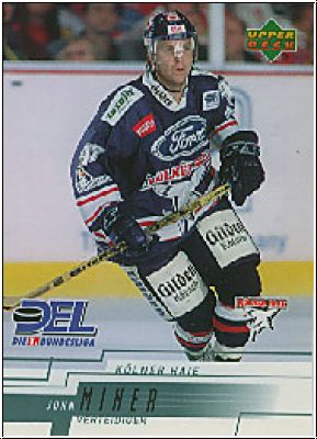 DEL 2000 / 01 Upper Deck - No 139 - John Miner