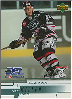 DEL 2000 / 01 Upper Deck - No 142 - Corey Millen