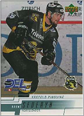 DEL 2000/01 Upper Deck - No 144 - Brent Severyn