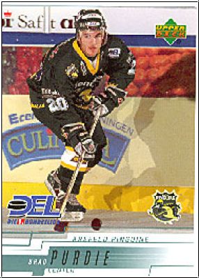 DEL 2000 / 01 Upper Deck - No 150 - Brad Purdie