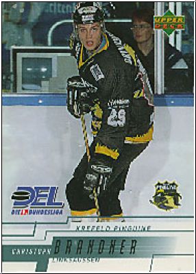 DEL 2000/01 Upper Deck - No 151 - Christoph Brandner