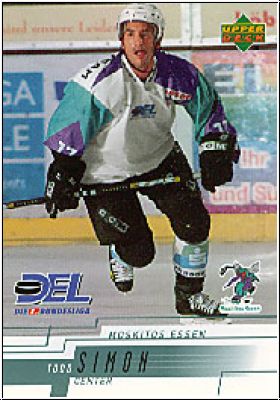 DEL 2000/01 Upper Deck - No 162 - Todd Simon