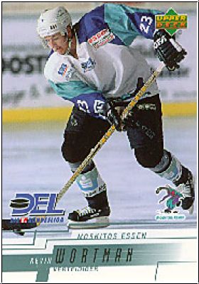 DEL 2000/01 Upper Deck - No 165 - Kevin Wortman