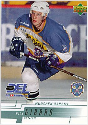 DEL 2000 / 01 Upper Deck - No 172 - Rick Girard