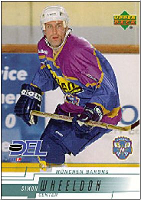 DEL 2000 / 01 Upper Deck - No 174 - Simon Wheeldon