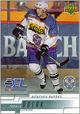 DEL 2000 / 01 Upper Deck - No 180 - Thomas Dolak