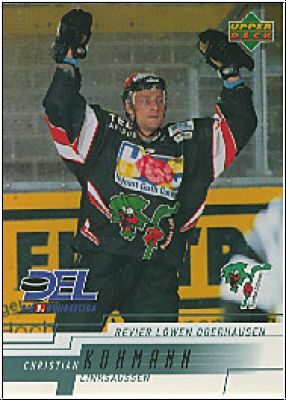 DEL 2000 / 01 Upper Deck - No 199 - Christian Kohmann