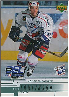 DEL 2000 / 01 Upper Deck - No 2 - Dave Tomlinson