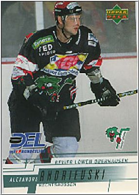 DEL 2000 / 01 Upper Deck - No 203 - Alexander Andrievski