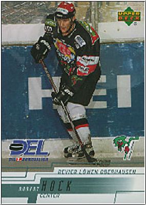 DEL 2000 / 01 Upper Deck - No 204 - Robert Hock