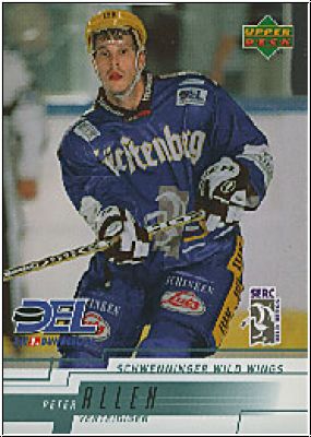 DEL 2000 / 01 Upper Deck - No 212 - Peter Allen