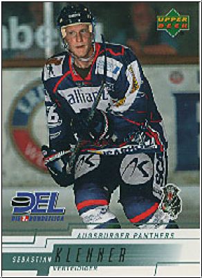 DEL 2000/01 Upper Deck - No 22 - Sebastian Klenner