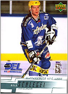 DEL 2000/01 Upper Deck - No 221 - Brad Schlegel