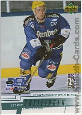 DEL 2000/01 Upper Deck - No 223 - Thomas Greilinger