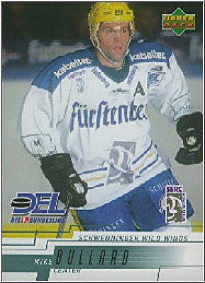 DEL 2000/01 Upper Deck - No 225 - Mike Bullard