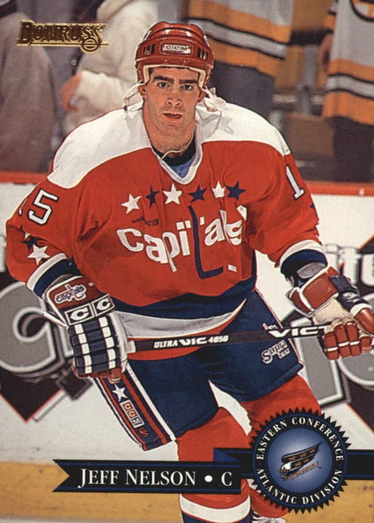 NHL 1995 / 96 Donruss - No 128 - Jeff Nelson