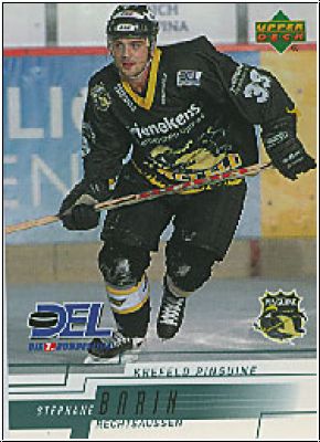 DEL 2000/01 Upper Deck - No 235 - Stéphane Barin