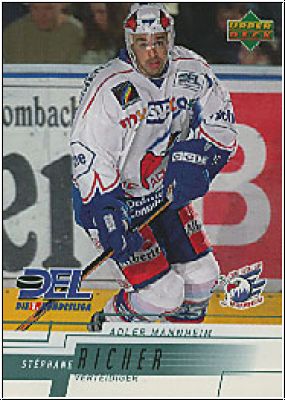 DEL 2000/01 Upper Deck - No 3 - Stéphane Richer