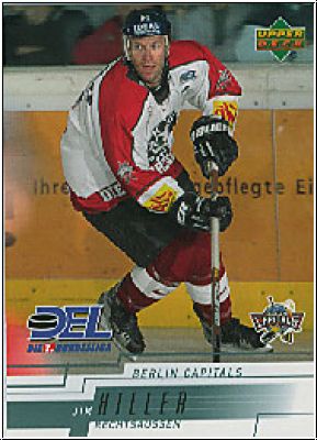 DEL 2000 / 01 Upper Deck - No 33 - Jim Hiller