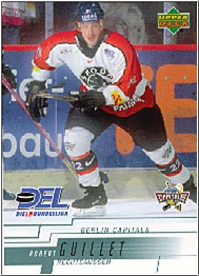 DEL 2000/01 Upper Deck - No 35 - Robert Guillet