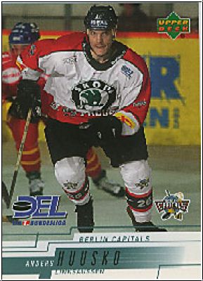 DEL 2000/01 Upper Deck - No 37 - Anders Huusko