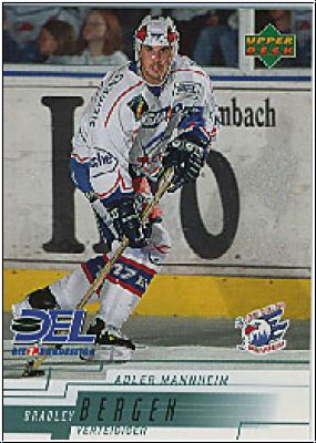 DEL 2000/01 Upper Deck - No 6 - Bradley Bergen