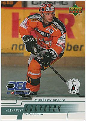 DEL 2000 / 01 Upper Deck - No 61 - Alexander Godynyuk