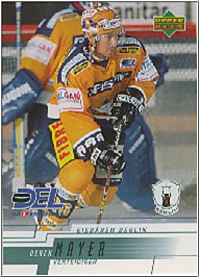 DEL 2000/01 Upper Deck - No 62 - Derek Mayer