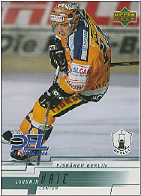 DEL 2000/01 Upper Deck - No 68 - Lubomir Vaic