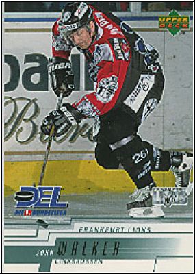 DEL 2000 / 01 Upper Deck - No 78 - John Walker