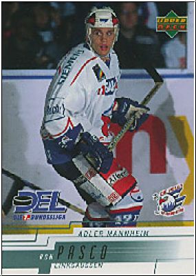 DEL 2000 / 01 Upper Deck - No 8 - Ron Pasco