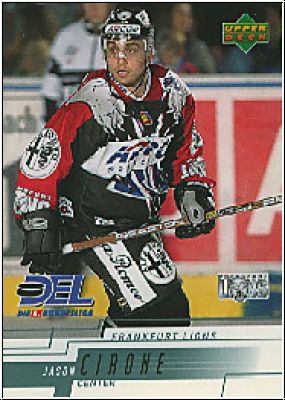 DEL 2000/01 Upper Deck - No 81 - Jason Cirone