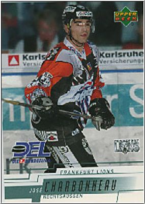 DEL 2000 / 01 Upper Deck - No 82 - José Charbonneau