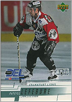 DEL 2000/01 Upper Deck - No 84 - Patrice Lefebvre