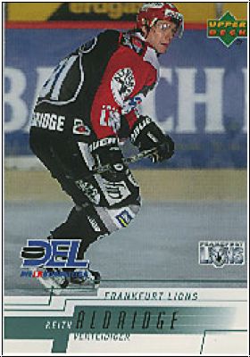 DEL 2000 / 01 Upper Deck - No 87 - Keith Aldridge