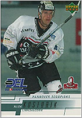 DEL 2000 / 01 Upper Deck - No 92 - Mark Kosturik