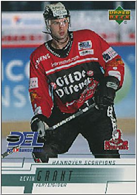 DEL 2000/01 Upper Deck - No 98 - Kevin Grant