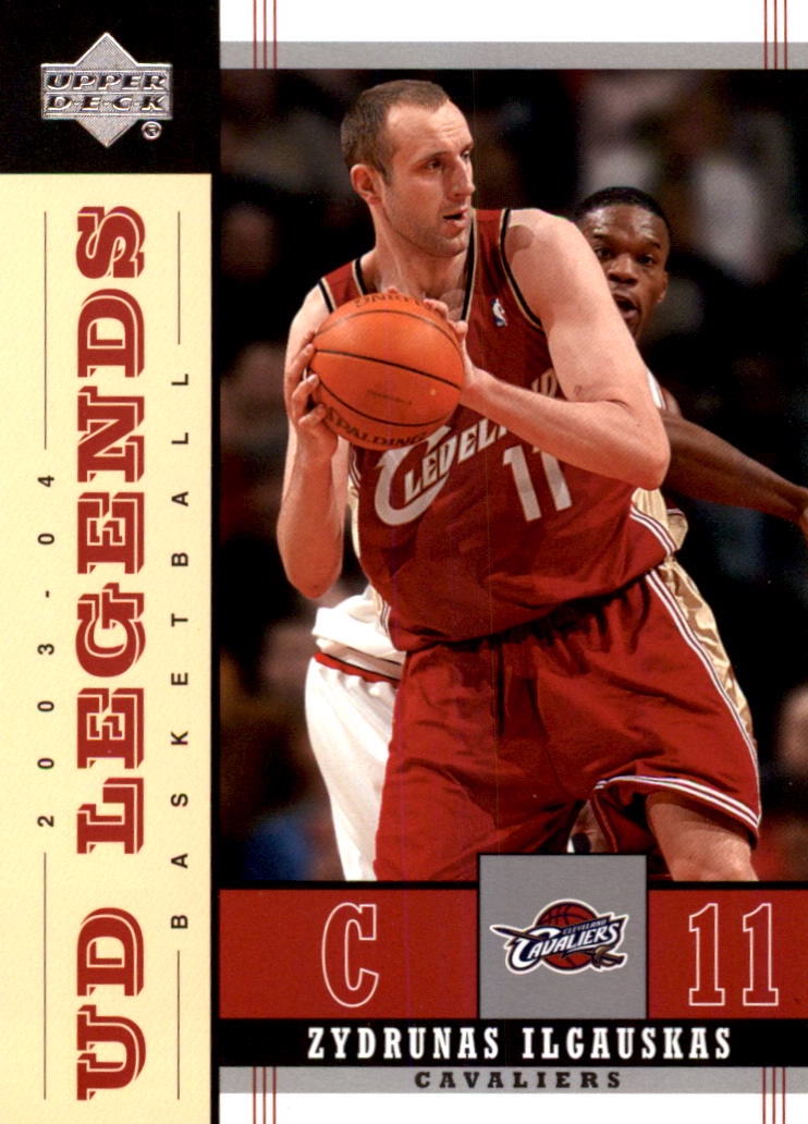 NBA 2003 / 04 Upper Deck Legends - No 12 - Zydrunas Ilgauskas